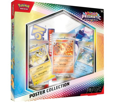 Scarlet & Violet Prismatic Evolutions Poster Collection